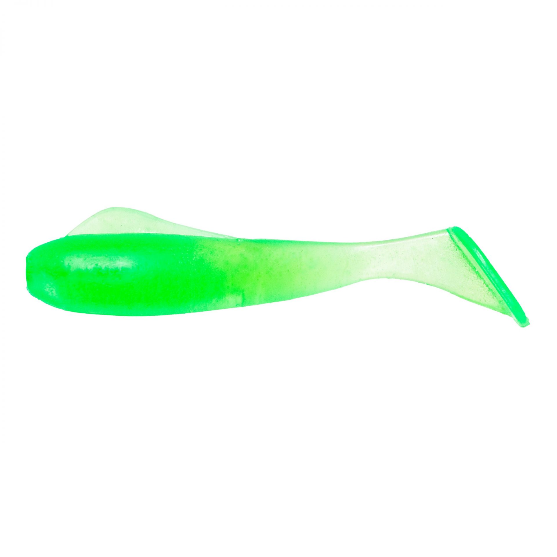 Leurre souple Little Fisher Shark Shad ayu fluo1
