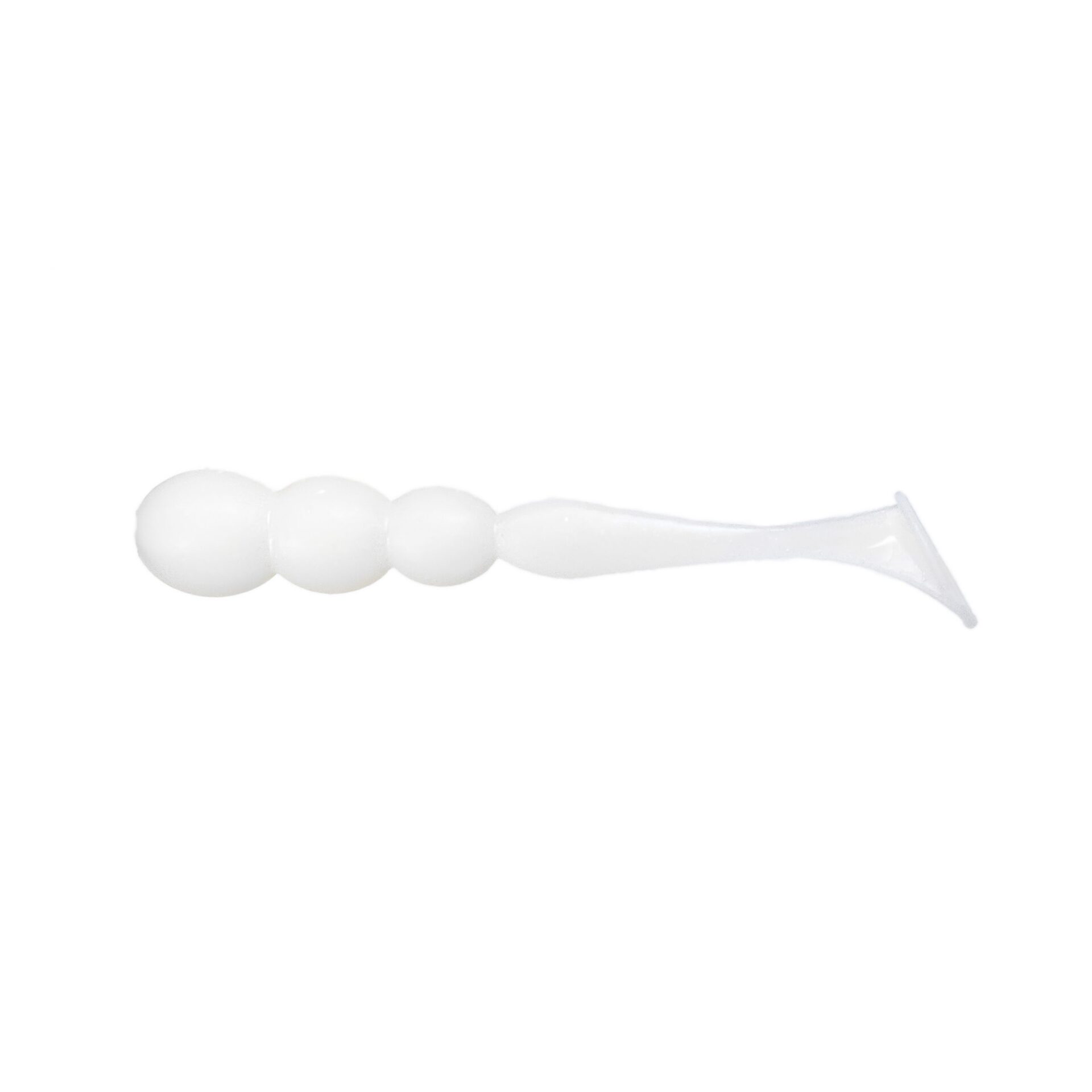 Leurre souple Little Fisher Snack Ball Shad Slim blanc1