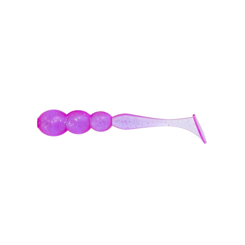 Leurre souple Little Fisher Snack Ball Shad Slim violet1