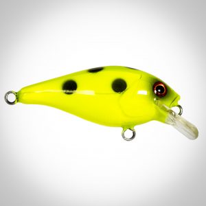 Crankbait « The One » Série Coccinelle Jaune Fluo 79