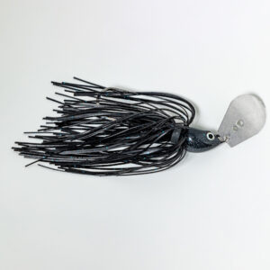 Chatterbait « Zig » Noir Nacre