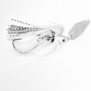 Chatterbait Texan « Zig » Blanc et Noir